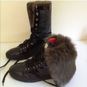 MCM SNEAKERS WITH FUR INSIDE🔥🔥
